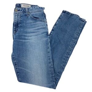 AG Adriano Goldschmied Blue High-Rise Straight Leg Jeans | Size 30
